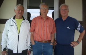 Die Gesichter hinter der Chronik: Siegfried Kassel, Peter Vorpahl und Uwe Pegelow