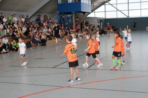 Einlagespiel der Minis bei den WAZ/AZ-Open 2012
