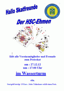 Skatturnier 2012