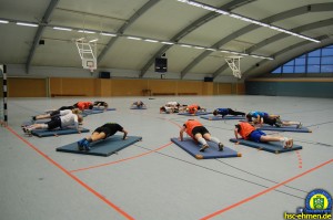 Trainingsauftakt