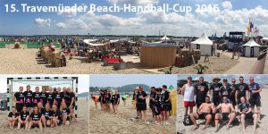 Pink Pirates und Flachzangen beim 15. Travemünder Beachhandball-Cup 2016